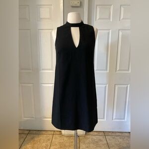 5/48 The saks fifth Ave Black Keyhole Mini Dress